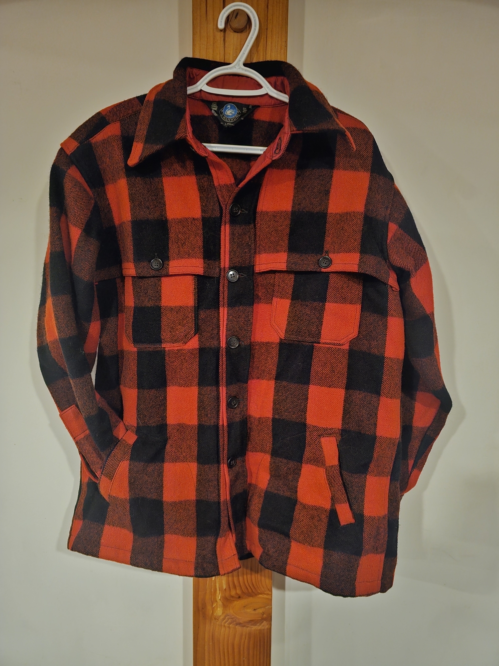 Vintage Swanndri Wool Lumberjack Jacket XL